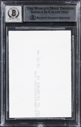 Alan Harris Star Wars "Escort" Signed Custom Trading Card Auto 10! BAS Slabbed