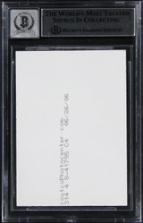 Leslie Schofield Star Wars Signed Custom Trading Card Auto 10! BAS Slabbed