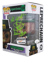Warwick Davis "Me Gold!" Signed Leprechaun #1245 Funko Pop Vinyl Figure JSA
