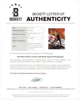 Mark Hamill & Carrie Fisher Star Wars "Come On Leia..." Signed 8x10 Photo BAS