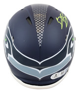 Seahawks Brian Bosworth Authentic Signed Speed Mini Helmet BAS Witnessed