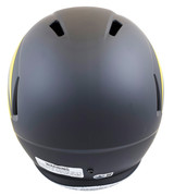 Rams Eric Dickerson "HOF 99" Signed 1981-99 TB Full Size Speed Rep Helmet BAS W