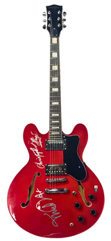 Back to the Future Signed Guitar