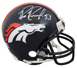 Broncos Bill Romanowski Authentic Signed VSR4 Rep Mini Helmet W/ Case BAS