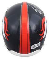 Broncos Bill Romanowski Authentic Signed VSR4 Rep Mini Helmet Autographed BAS