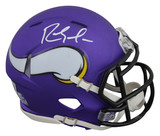 Vikings Randy Moss Authentic Signed Speed Mini Helmet W/ Case BAS Witnessed