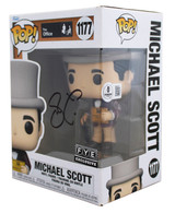 Steve Carell The Office Signed Michael Scott #1177 Funko Pop Vinyl Figure BAS