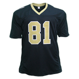 Cameron Meredith Autographed Pro Style Football Jersey Black (JSA)