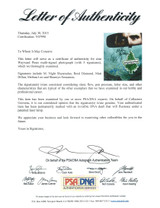 Wayward Pines Cast (5) Shyamalan, Dillon, Leo Signed 8X10 Photo PSA/DNA #Y07990