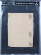 Theodore Roosevelt "best wishes" Signed Mounted 6x8 Cabinet Photo BAS Slabbed