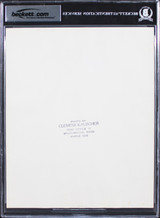 Norman Rockwell "Sincerely" Authentic Signed 8x10 Photo Autographed BAS Slabbed