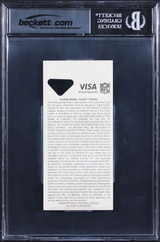 Steelers Hines Ward "SB XL MVP" Signed 2006 Super Bowl XL Ticket Stub BAS Slab 1