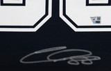 Cowboys CeeDee Lamb Authentic Signed Navy Blue Nike Game Framed Jersey Fanatics