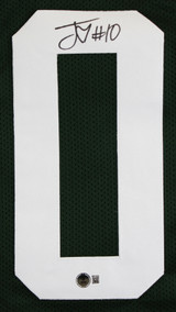 Jordan Love Authentic Signed Green Pro Style Jersey Autographed BAS Witnessed