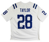 Colts Jonathan Taylor Authentic Signed White Nike Limited Jersey BAS Witnessed