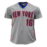 Dwight Gooden Signed New York Pro Edition Grey Baseball Jersey (JSA)