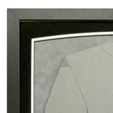 Jermaine Dye Signed MVP Chicago Grey Custom Suede Matte Framed Baseball Jersey ()