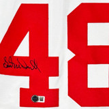 Sam McDowell Signed Cleveland White Baseball Jersey (Beckett)