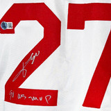 Jose Rijo Signed 90 WS MVP Inscription Cincinnati White Baseball Jersey (Beckett)