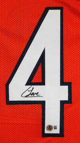 Colston Loveland Authentic Signed Orange Procut Style Jersey BAS Witnessed