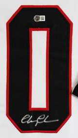 Chevy Chase Christmas Vacation Signed White Santa Clark Jersey BAS Wit #1W374667