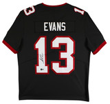 Buccaneers Mike Evans Authentic Signed Pewter Nike Elite Jersey BAS Witnessed
