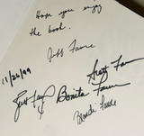 Brett Favre and Family "Favre Family Cookbook"