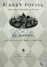 J.K. Rowling "Harry Potter and the Sorcerer's Stone"