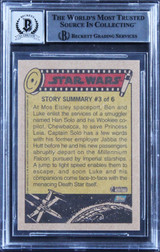 (3) Friedman +2 "SFX" Signed 2004 Star Wars Herit #3 Card Auto 10! BAS Slabbed