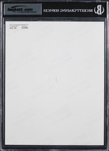 Gene Hackman Crimson Tide Authentic Signed 8x10 Photo Auto 10! BAS Slabbed