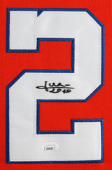 Juan Soto Authentic Signed Orange Pro Style Framed Jersey Autographed JSA