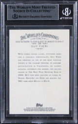 Guy Fieri Signed 2011 Topps Allen & Ginter #209 Card Auto Grade 10! BAS Slabbed