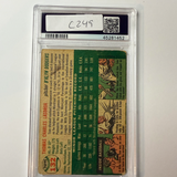 Tommy Lasorda Signed 1954 Topps Rookie #132 HOF 97 PSA 10 Auto Version 4