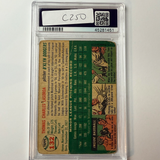 Tommy Lasorda Signed 1954 Topps Rookie #132 HOF 97 PSA 10 Auto Version 5