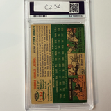 Tommy Lasorda Signed 1954 Topps Rookie #132 HOF 97 PSA 10 Auto Version 16