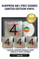 4 (signed by Lou Gramm)