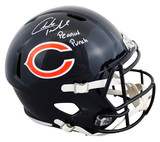 Bears Charles Tillman "Peanut Punch" Signed F/S Speed Rep Helmet W/ Case JSA Wit