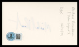 Michael Rosenbaum Smallville Authentic Signed 3x5 Index Card BAS #BV02156