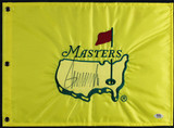 Donald J. Trump Authentic Signed & Framed Masters Pin Flag PSA/DNA #AP90009
