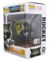 Bradley Cooper Guardians of the Galaxy Signed #201 Funko Pop Figure BAS #BU89432