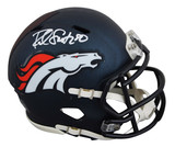 Broncos Rod Smith Authentic Signed Speed Mini Helmet W/ Case BAS Witnessed