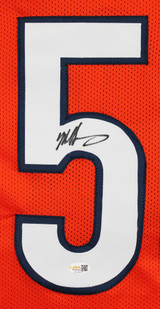 Mike Singletary Authentic Signed Orange Pro Style Jersey Autographed JSA Witness