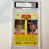 Dale Murphy Signed 1992 Pinnacle Idols #284 PSA Auto Authentic