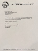 WALKER, TEXAS RANGER – Cast-Signed "Evil In The Night" Script