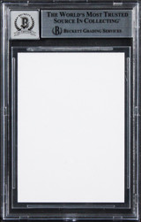 Chevy Chase Christmas Vacation Signed Custom Trading Card Auto 10! BAS Slabbed 8