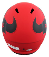 Texans Andre Johnson Signed Rave Full Size Speed Rep Helmet BAS Witnessed