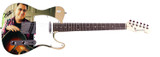 Vince Gill Signed Autographed Graphics Photo Guitar ACOA Version 1