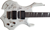 Faster Pussycat & Bang Tango Signed Autographed Guitar UACC AFTAL RACC TS