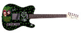 Cheech And Chong Weed 420 Best Buds Up in Smoke Graphics Photo Autographed Guitar