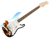 Nirvana Signed Autographed Graphics Vintage Photo Strat Guitar ACOA